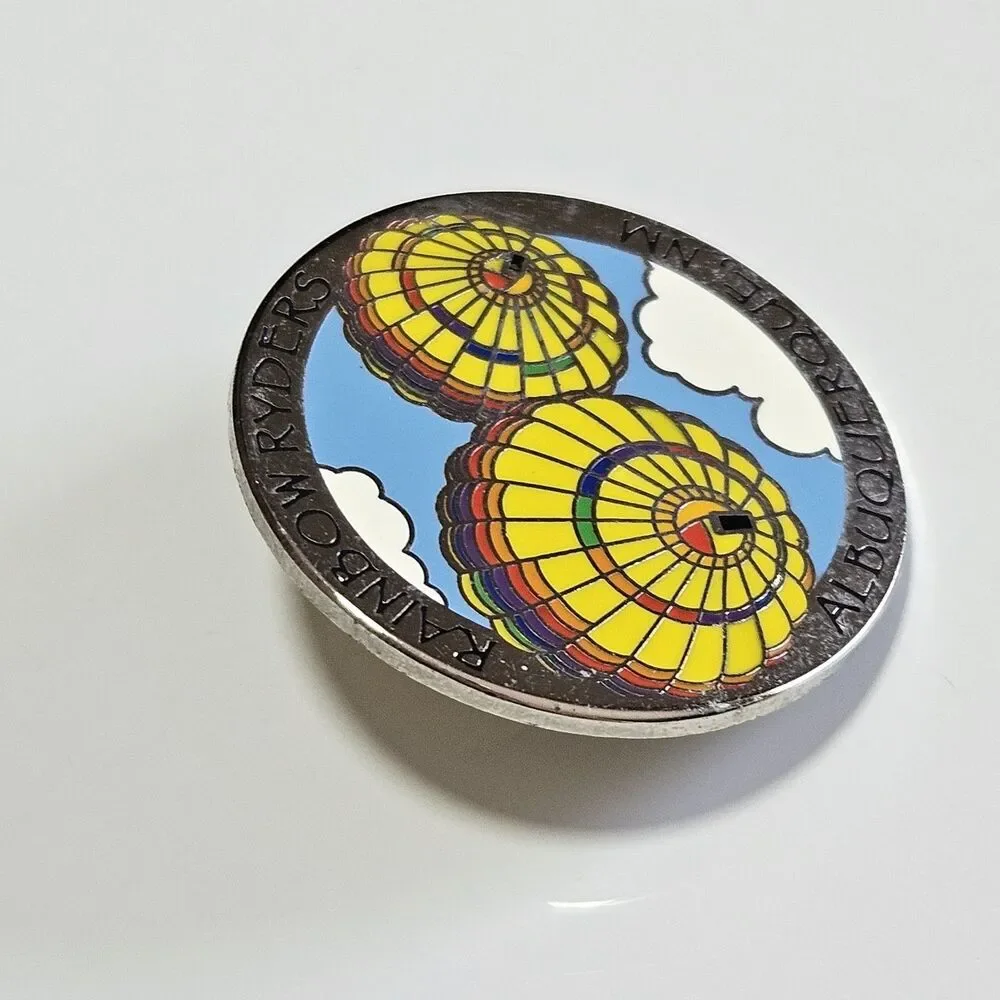 Rainbow Ryders Albuquerque NM Pin - Hot Air Balloons